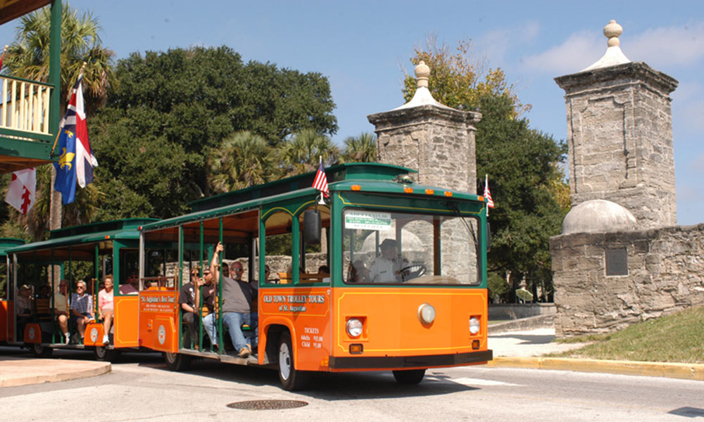 trolley tours of st augustine